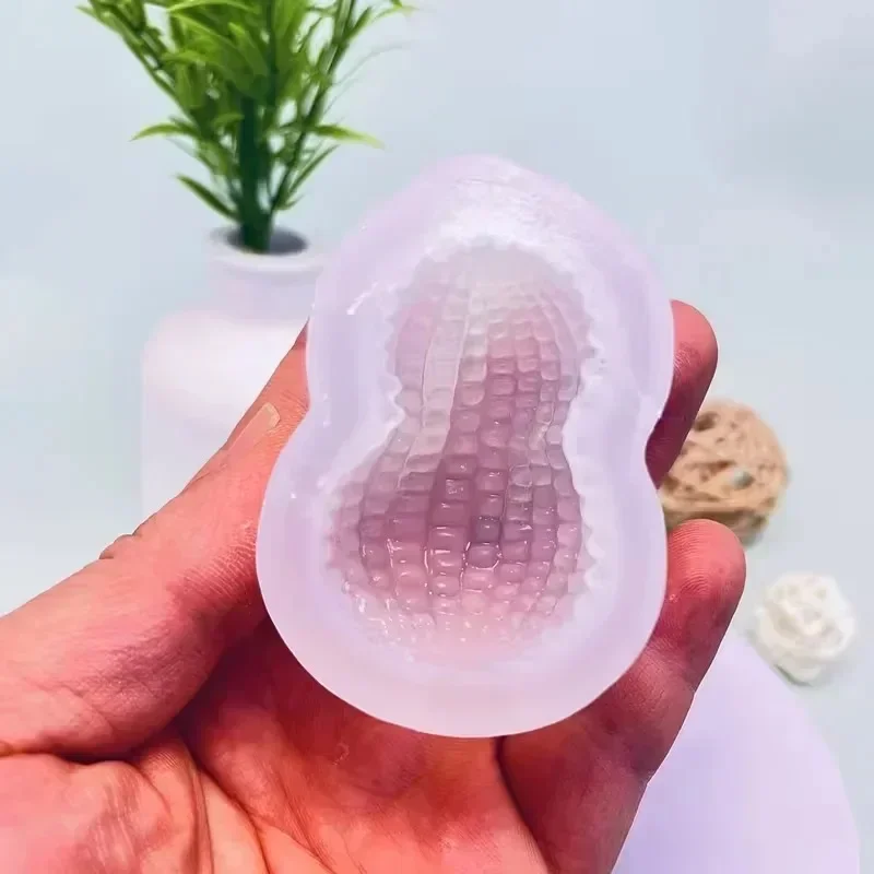 Candle Molds - แม่พิมพ์ซิลิโคนรูปถั่วลิสง 3 ชิ้น คุณภาพเยี่ยม รุ่นใหม่ ปี