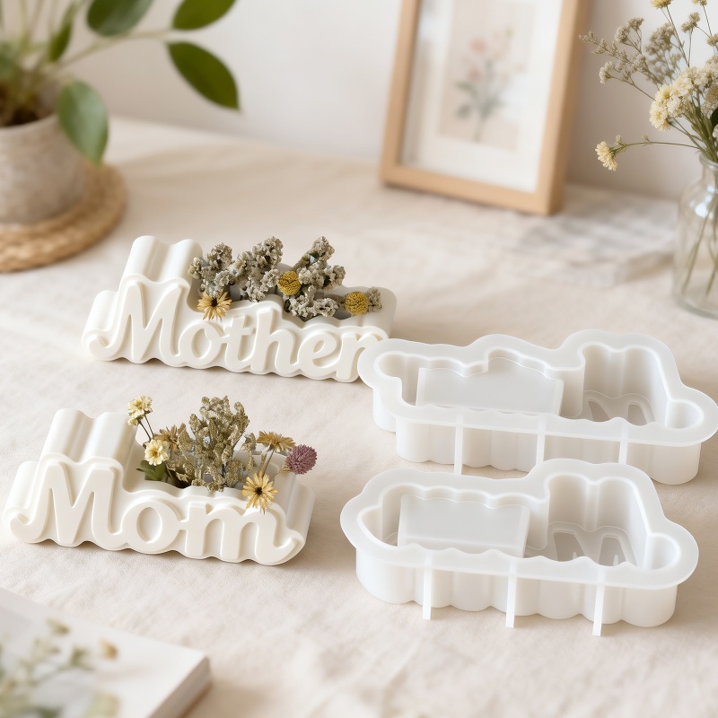 แม่พิมพ์ซิลิโคนรูปทรงแจกันตัวอ - Candle Containers บทวิจารณ์และราคา