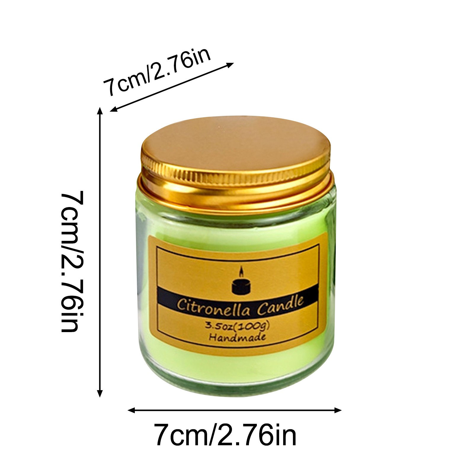 เทียนหอมไล่ยุง กลิ่นตะไคร้หอมอ - Soy Wax บทวิจารณ์และราคา
