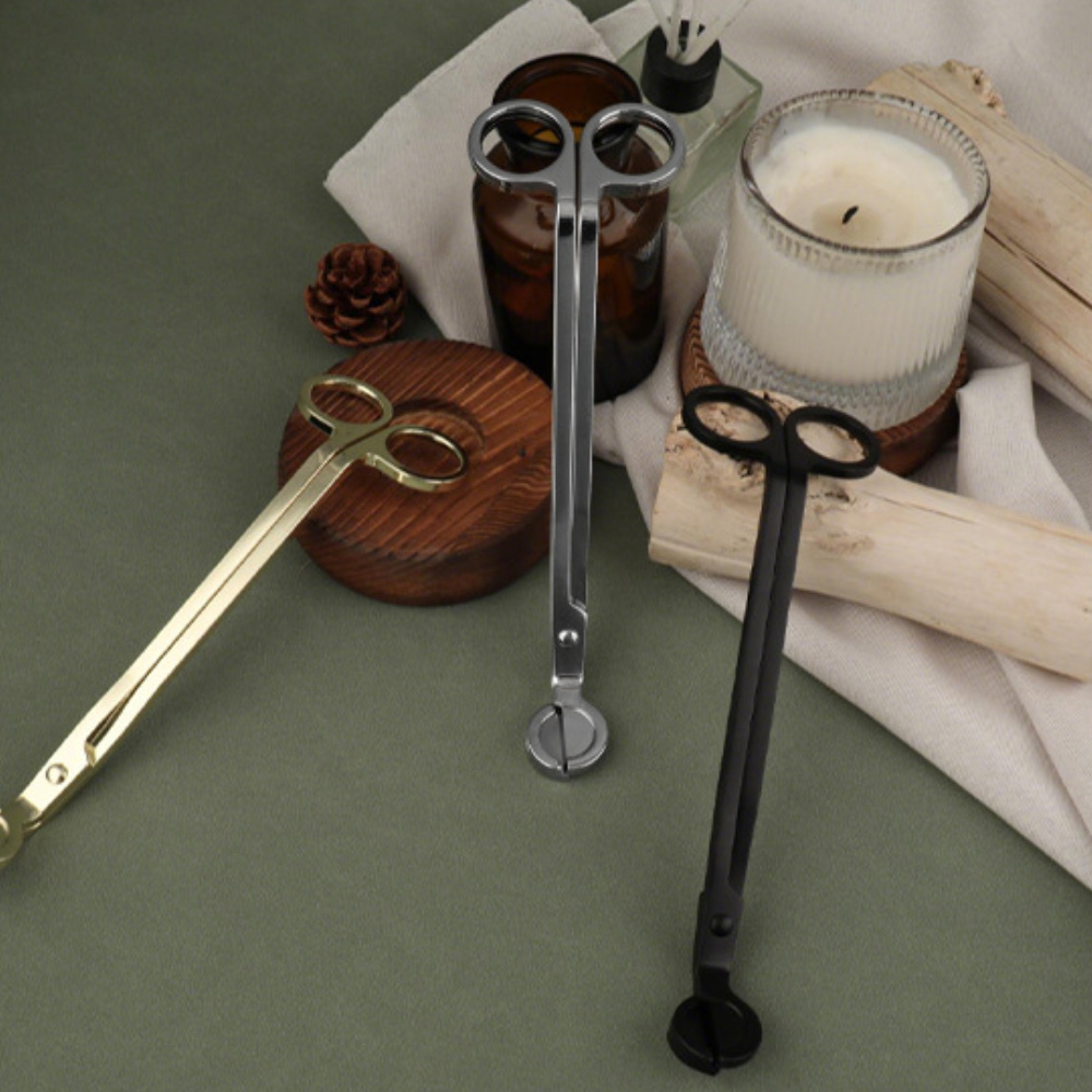 เทียนสแตนเลสTrimmerขัดWick Cli - Candle Wick บทวิจารณ์และราคา