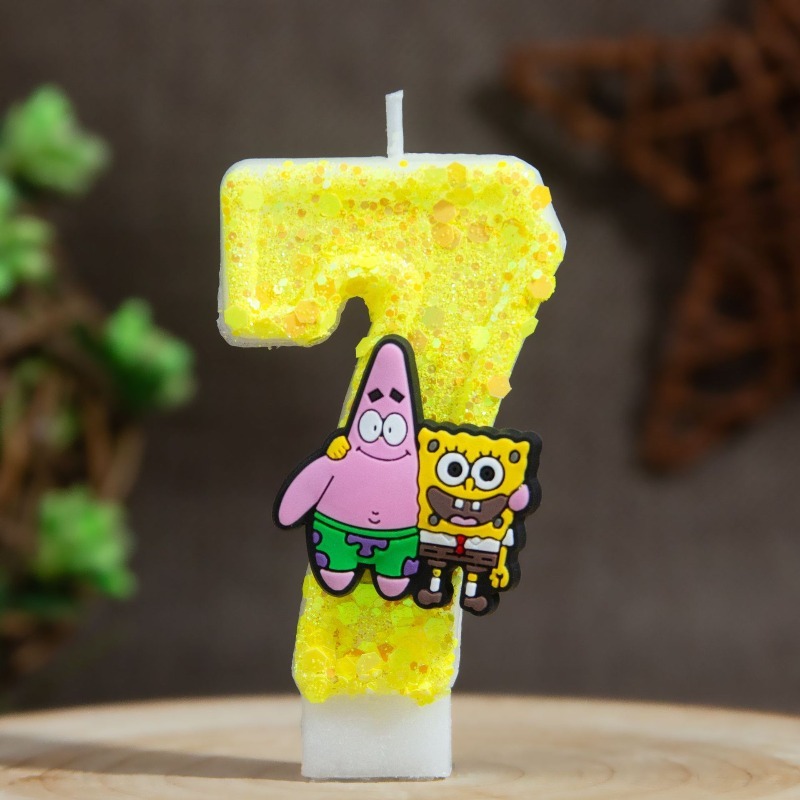 เทียนวันเกิดและวันครบรอบลายสปอ - Silk Candle บทวิจารณ์และราคา