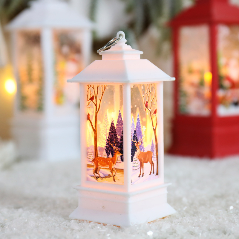 โคมไฟตั้งโต๊ะรูปตุ๊กตาหิมะคริส - Candle Containers บทวิจารณ์และราคา