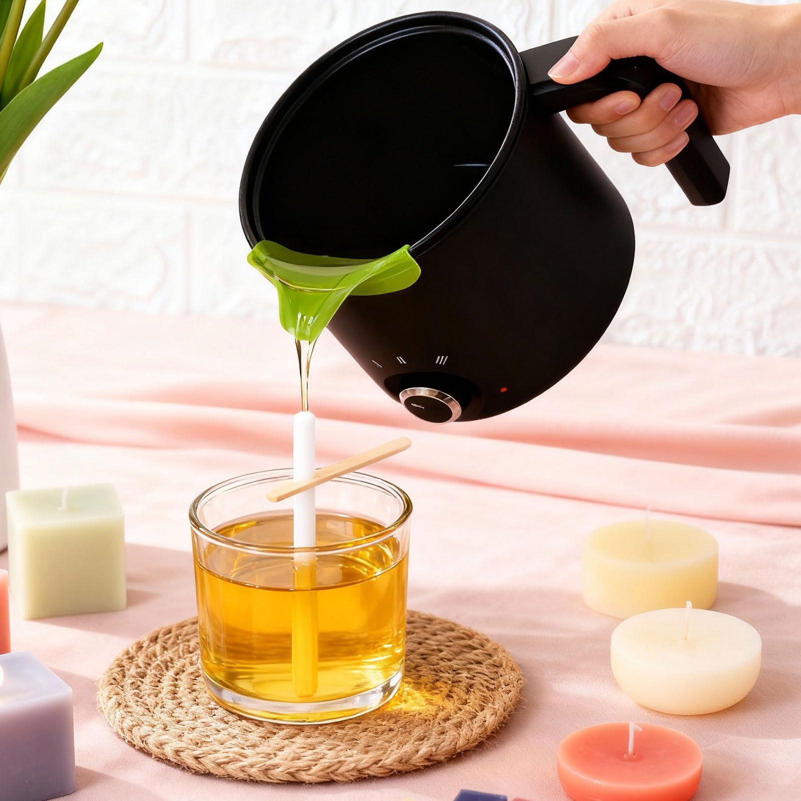 หม้อหลอมเทียน 1.5 ลิตร ขนาดใหญ - Candle Making Kit บทวิจารณ์และราคา