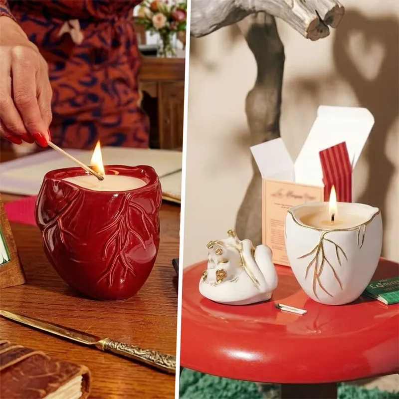 แม่พิมพ์เทียนรูปหัวใจแบบมีฝาปิ - Candle Molds บทวิจารณ์และราคา