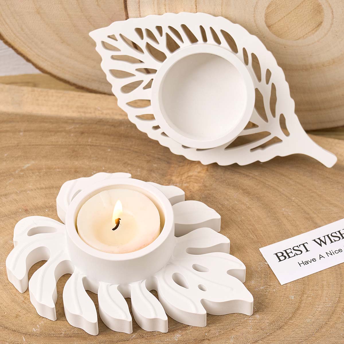 ใบเทียนแม่พิมพ์ซิลิโคน DIY Han - Candle Lighter บทวิจารณ์และราคา